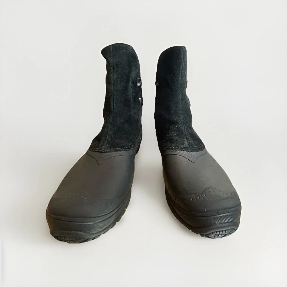 North Face SHELLISTA II Women WaterProof Leather Shorty Boots Shoes Black Size 8